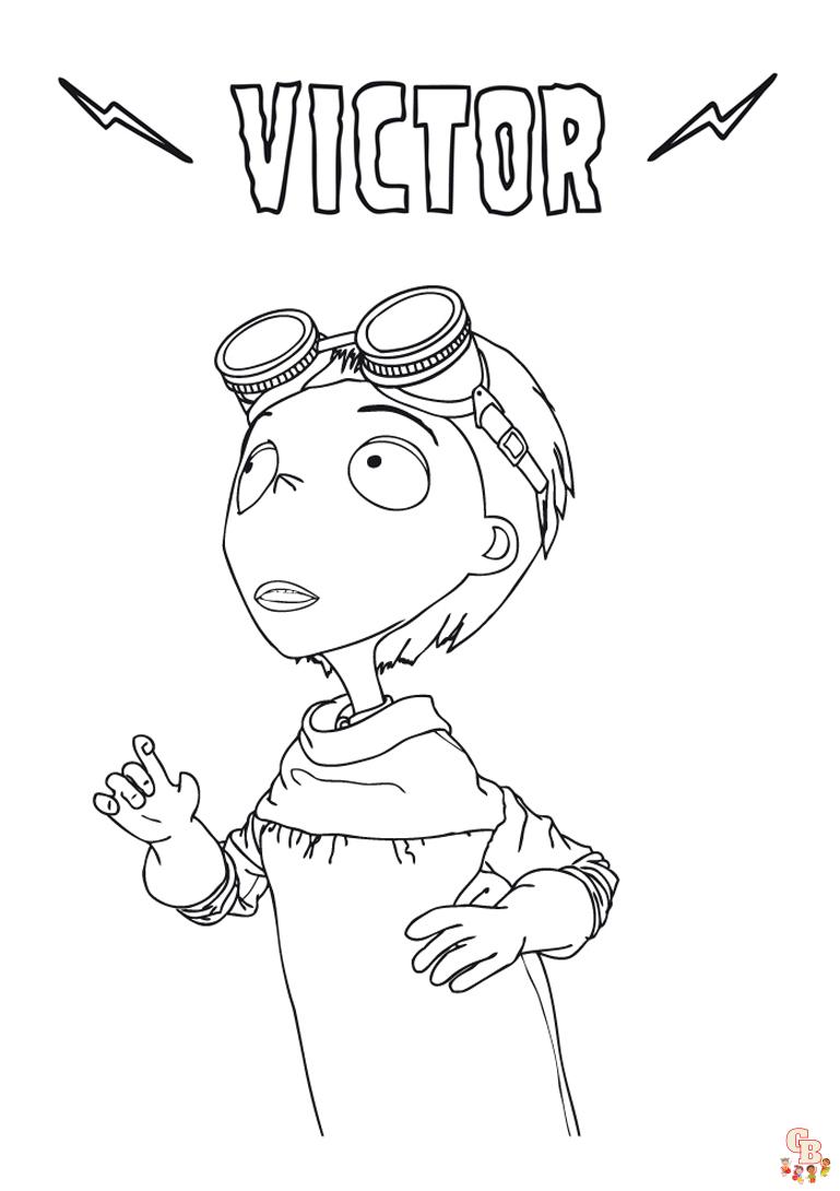 Coloriage Victor