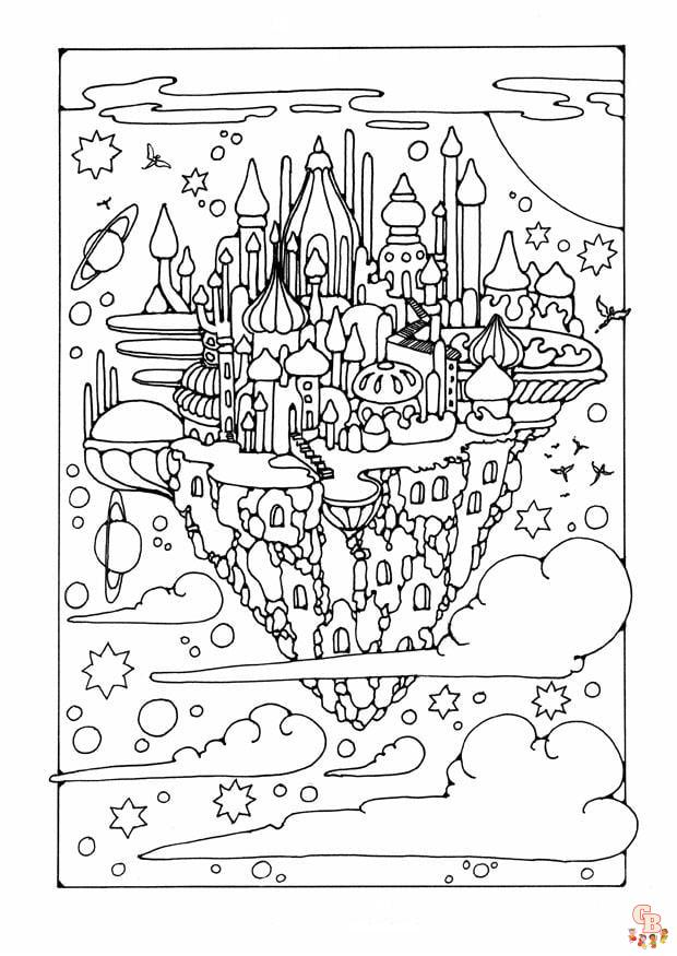 Coloriage Ville