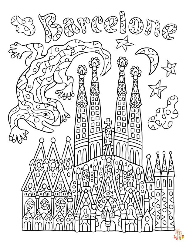 Coloriage Ville