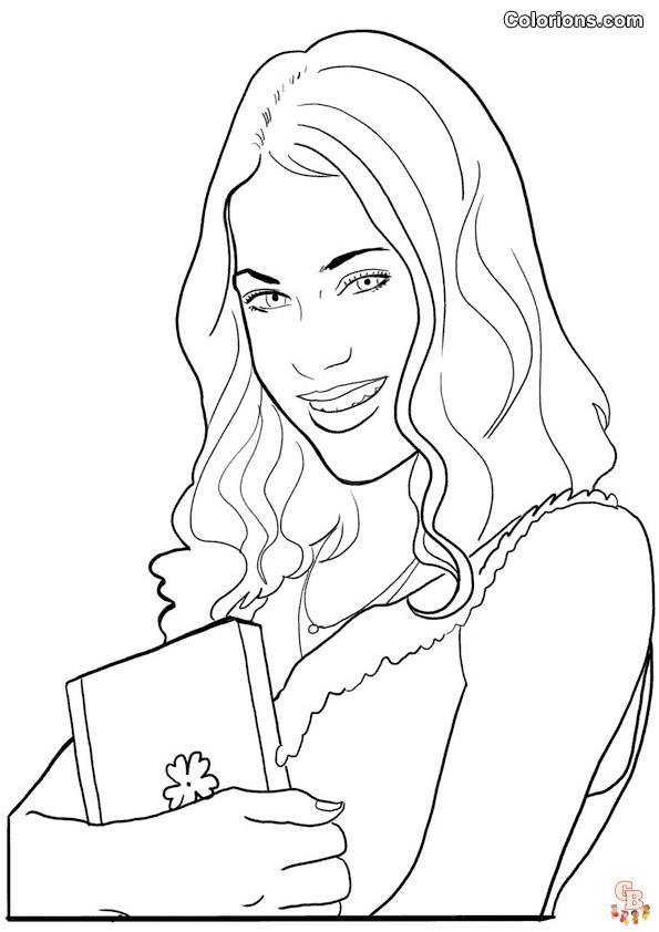 Coloriage Violetta