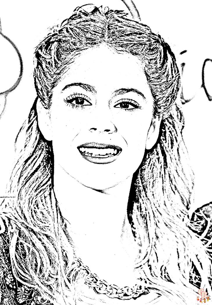 Coloriage Violetta