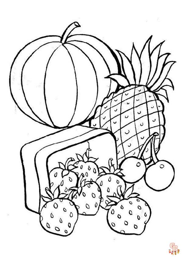 Coloriage Will Veggie et Frutti