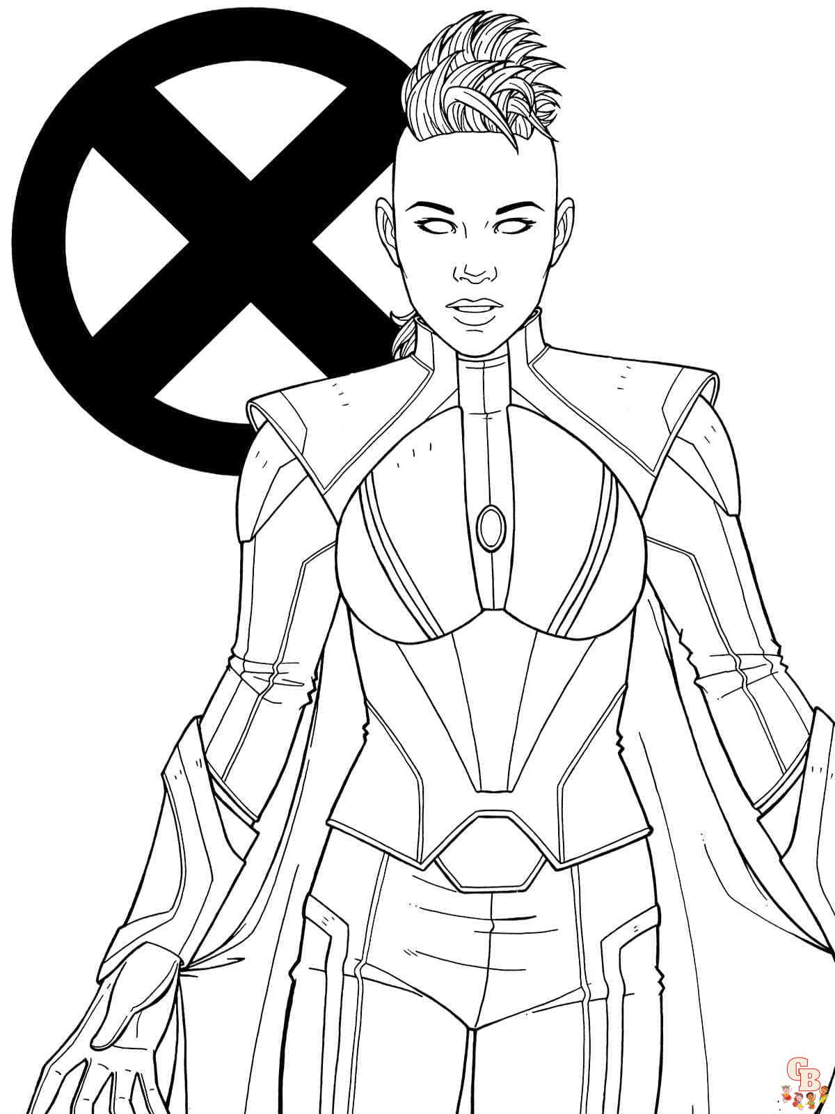 Coloriage X men