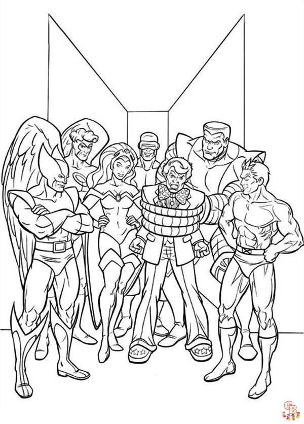 Coloriage X men