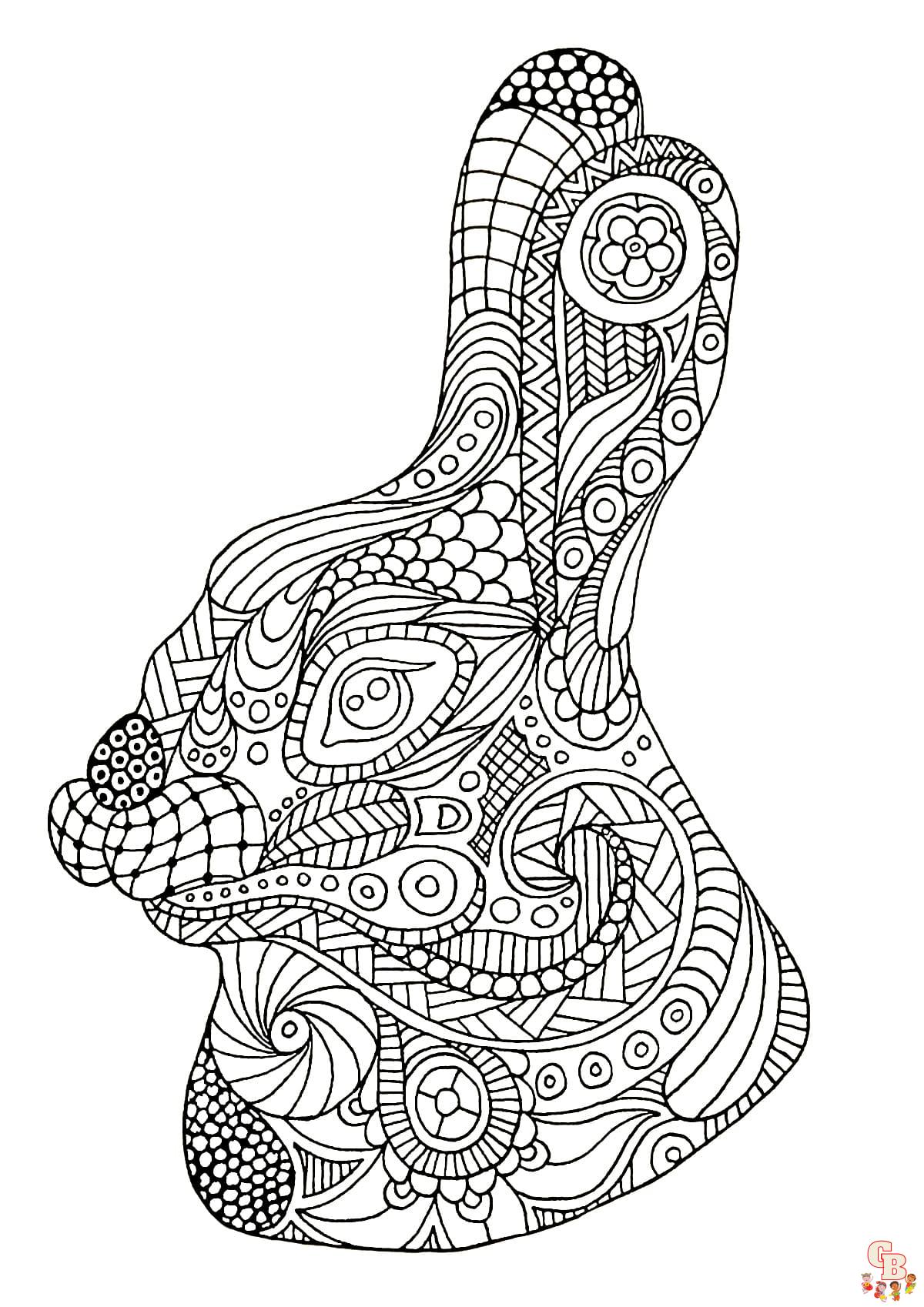 Coloriage Zentangle