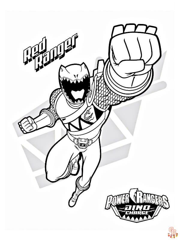 coloriage power rangers