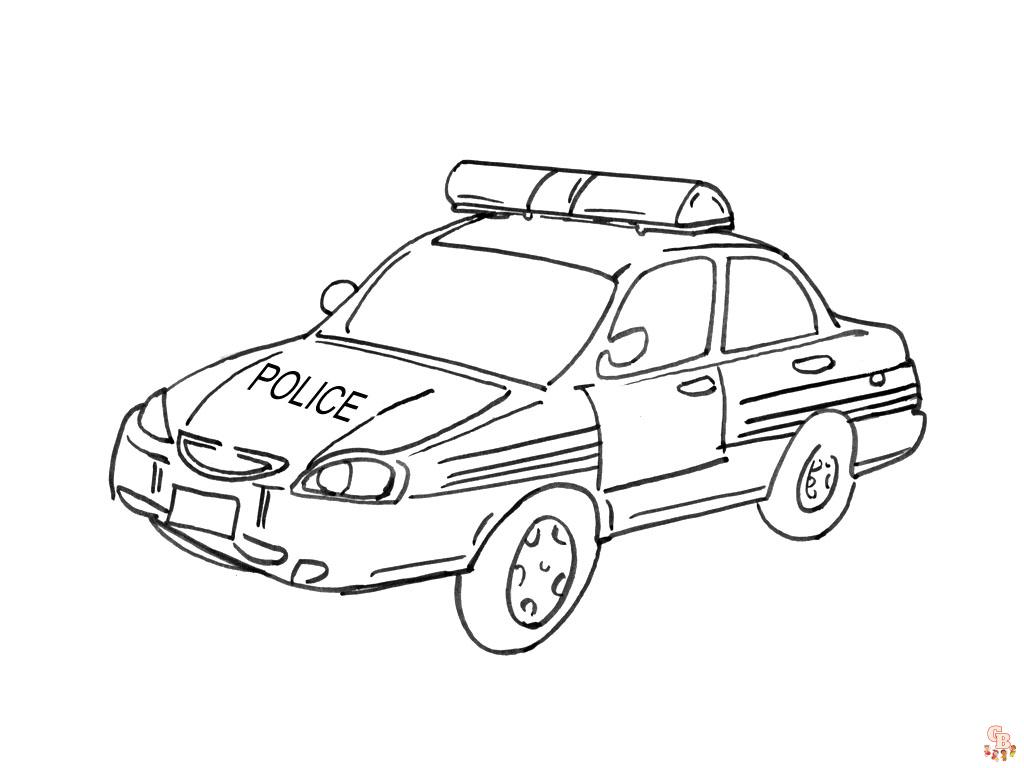 Coloriage Accessoire policier