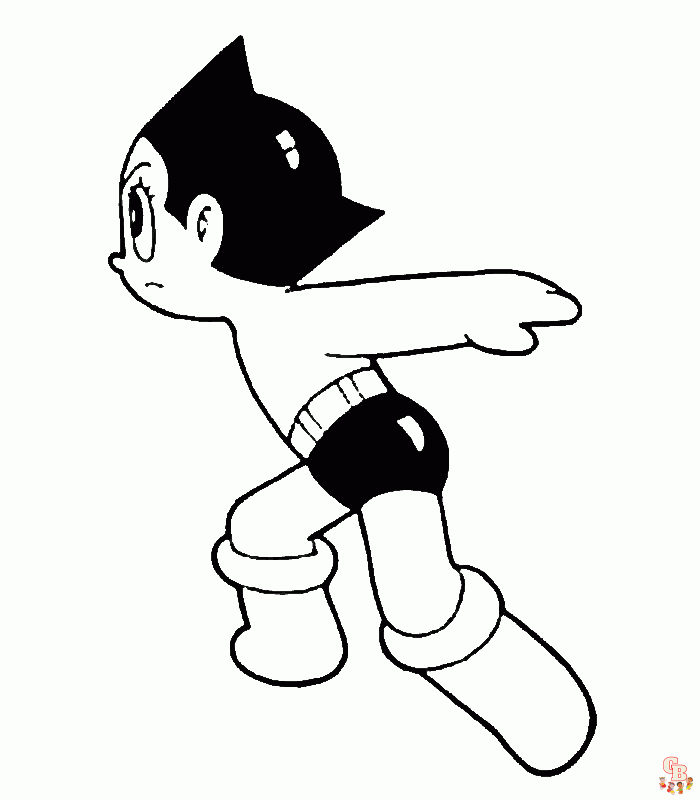 Coloriage Astro Boy