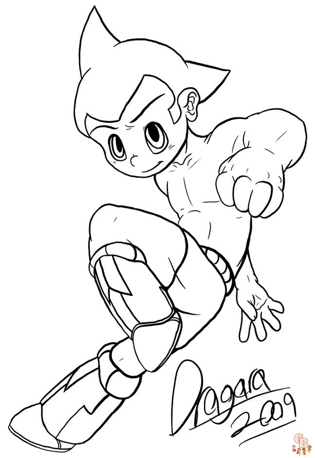 Coloriage Astro Boy