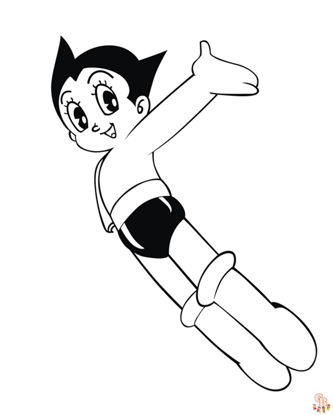 Coloriage Astro Boy