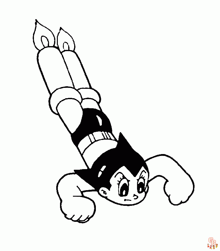 Coloriage Astro Boy