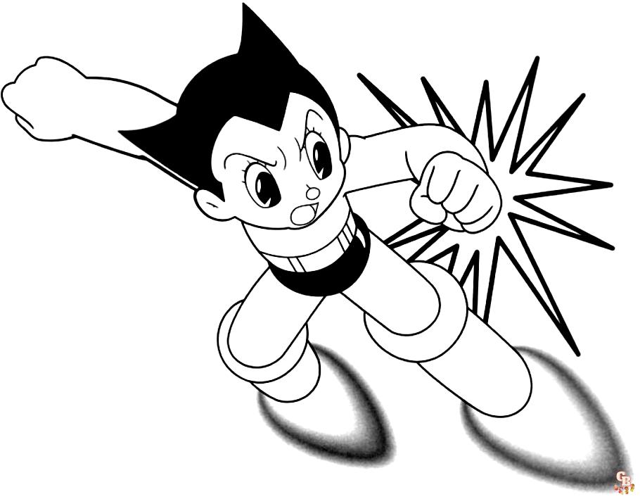 Coloriage Astro Boy