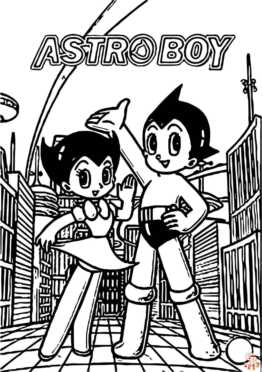 Coloriage Astro Boy