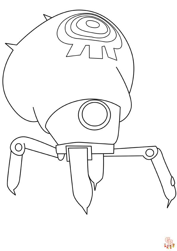 Coloriage Code Lyoko