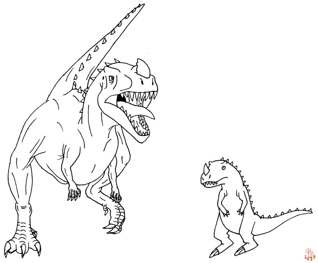 Coloriage Dinosaur King