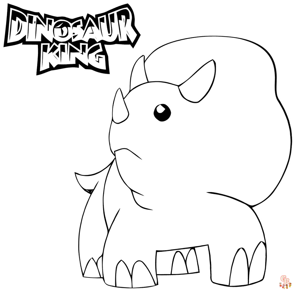 Coloriage Dinosaur King