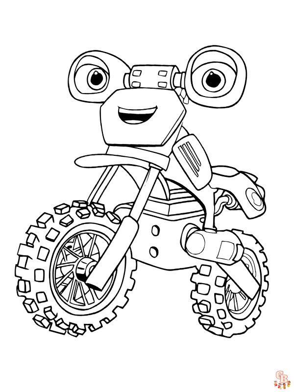 Coloriage Dj Rumbler