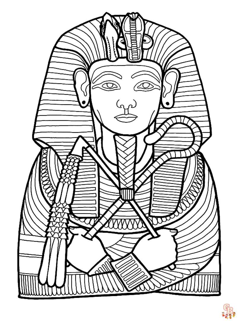 Coloriage Egypte