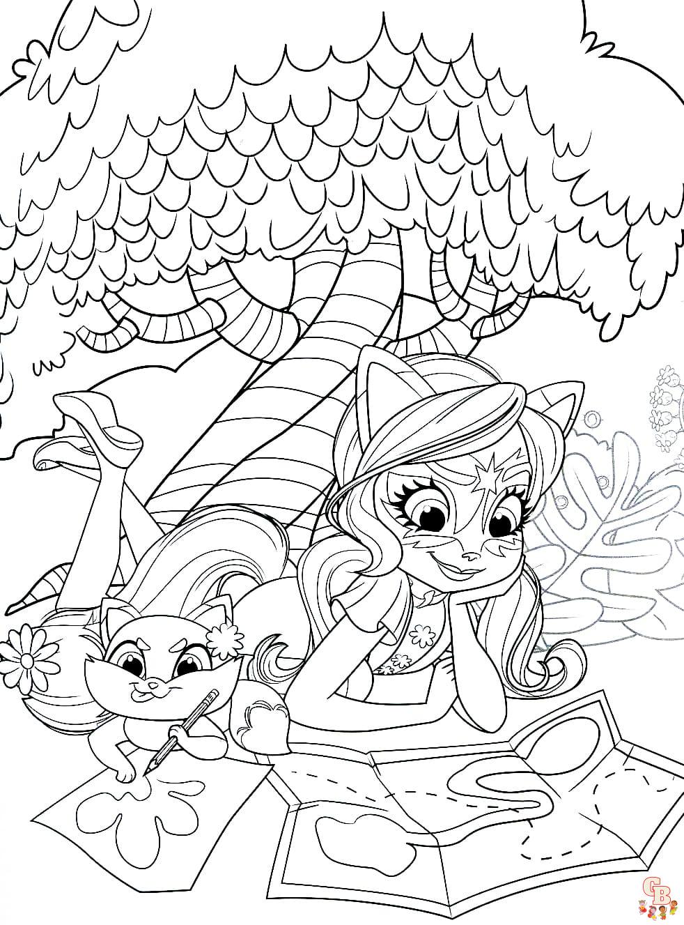 Coloriage Enchantimals