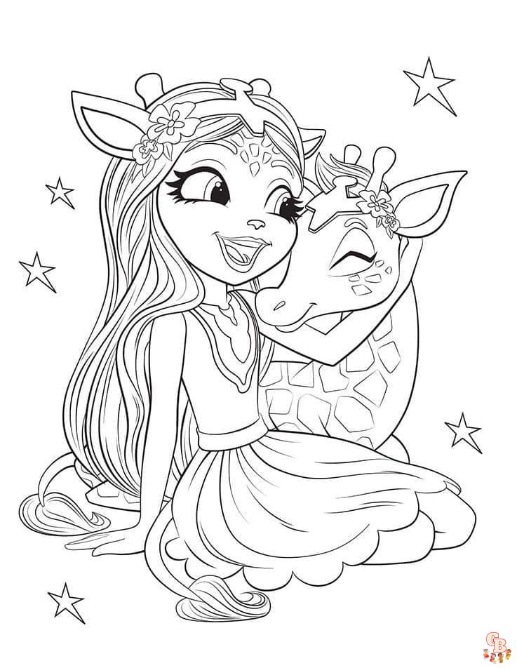 Coloriage Enchantimals