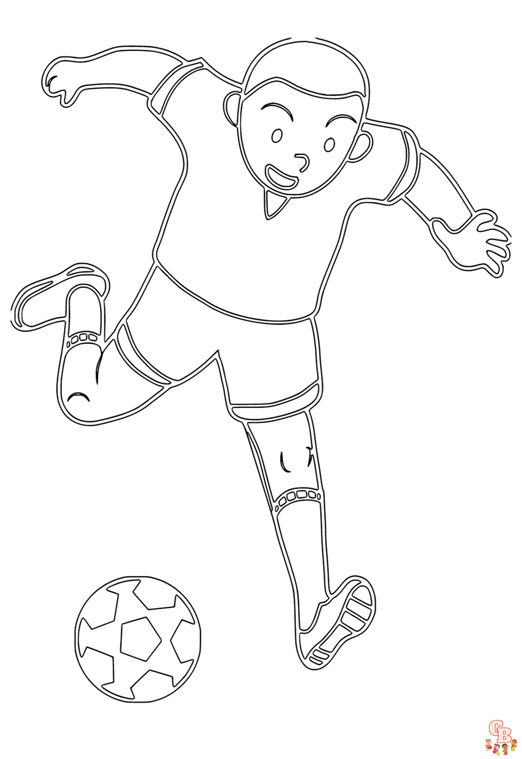 Coloriage Foot Rue