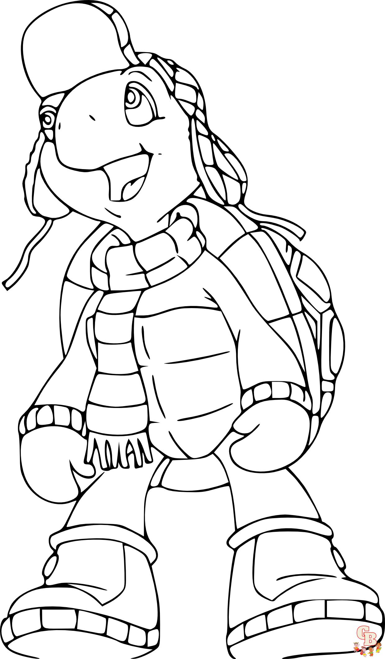 Coloriage Franklin