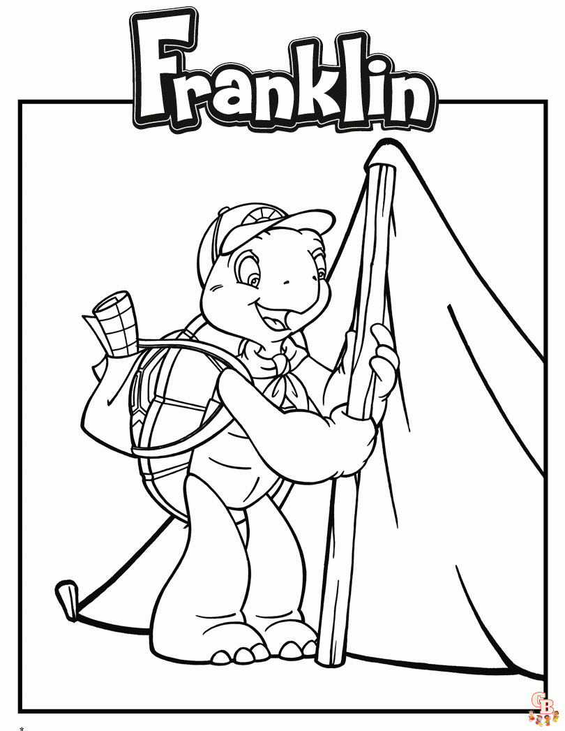 Coloriage Franklin