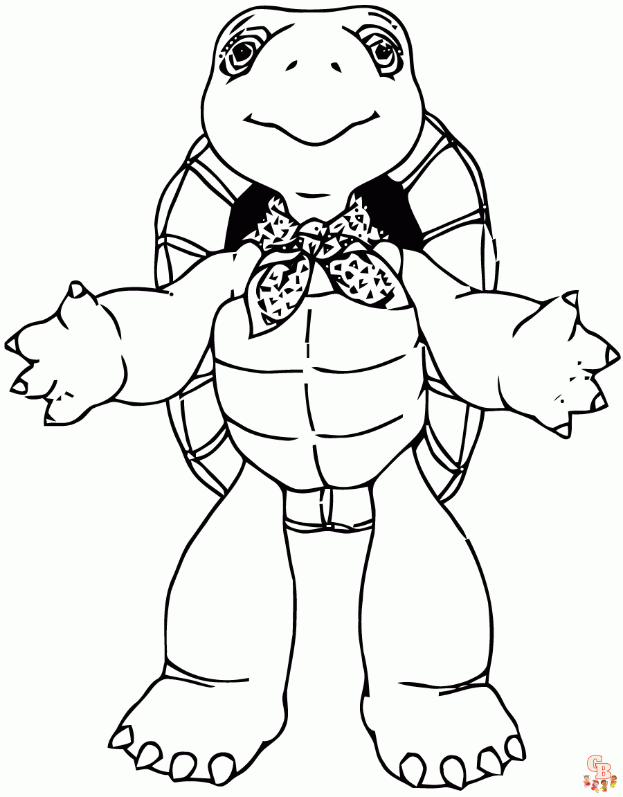 Coloriage Franklin