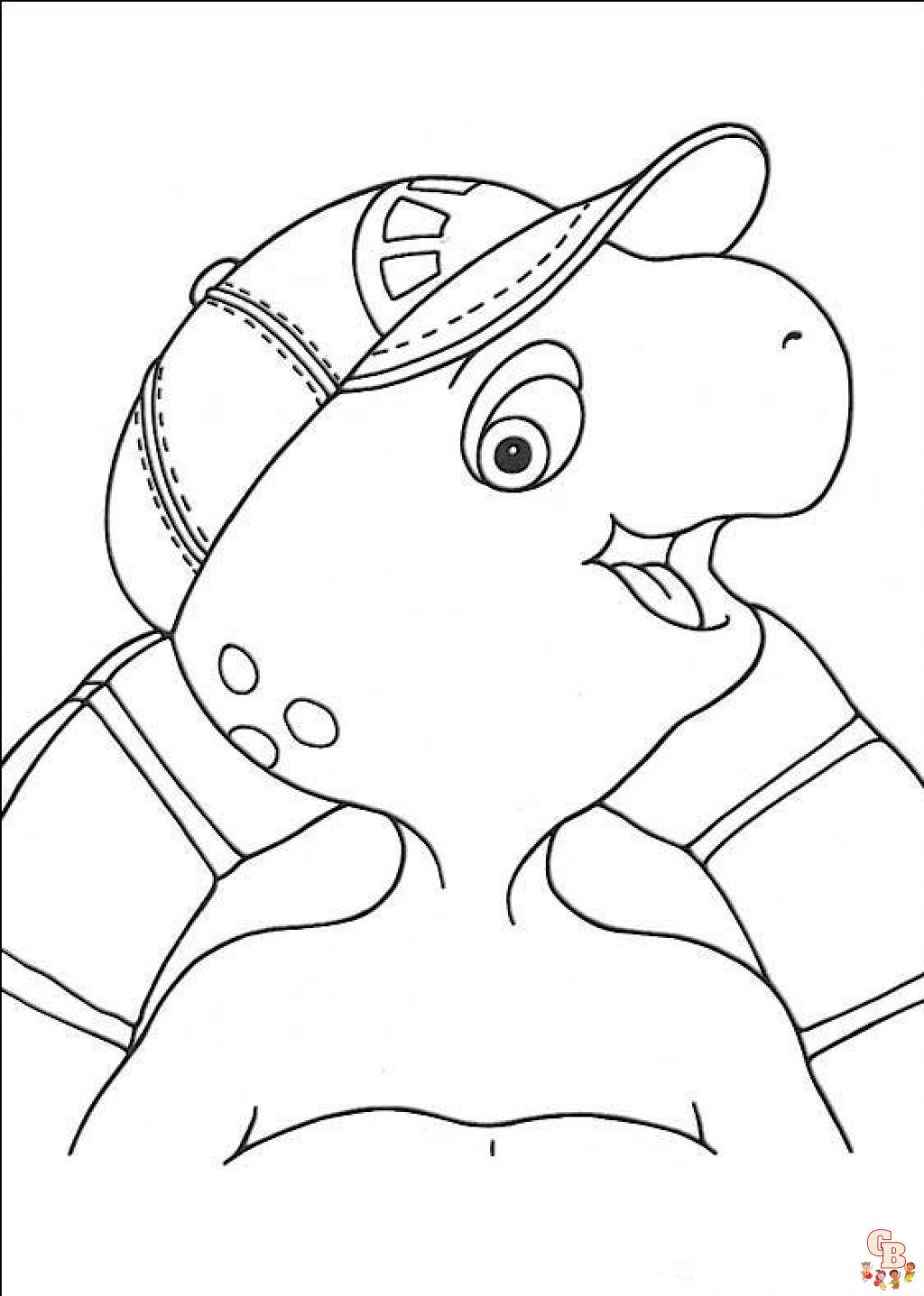 Coloriage Franklin