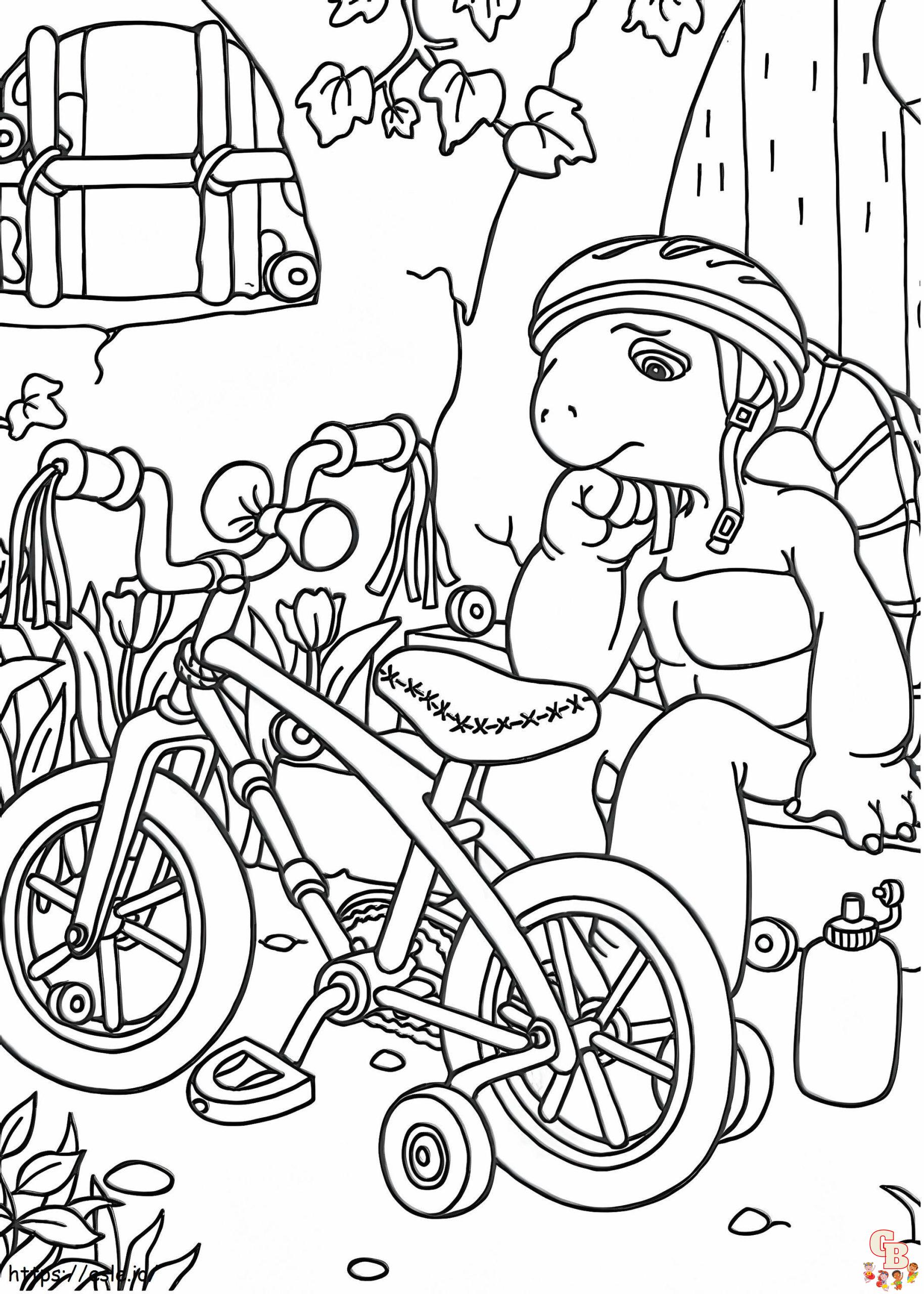 Coloriage Franklin