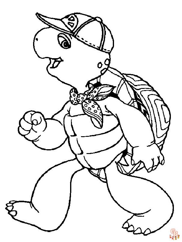 Coloriage Franklin