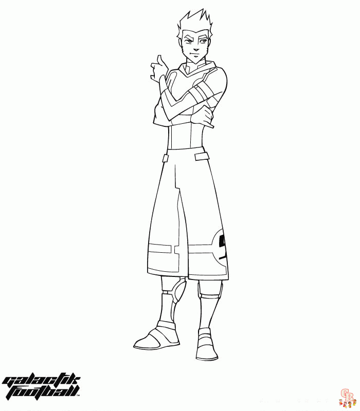 Coloriage Galactik Football