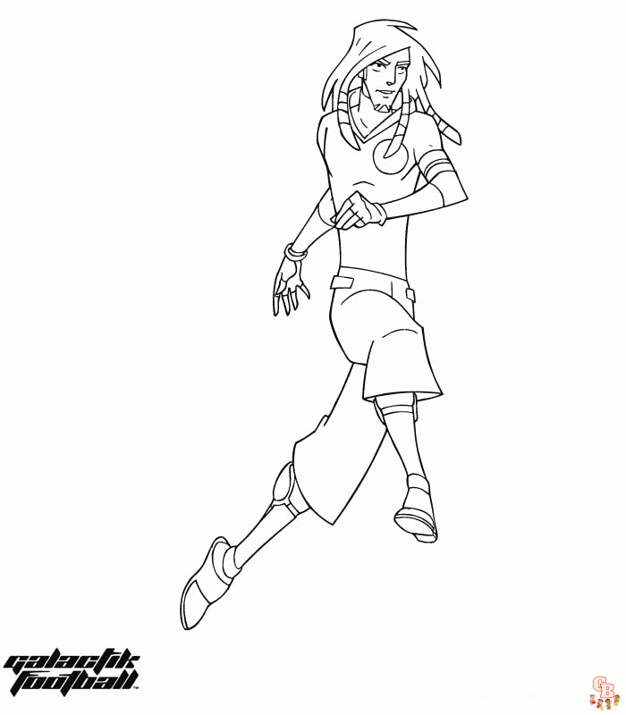 Coloriage Galactik Football