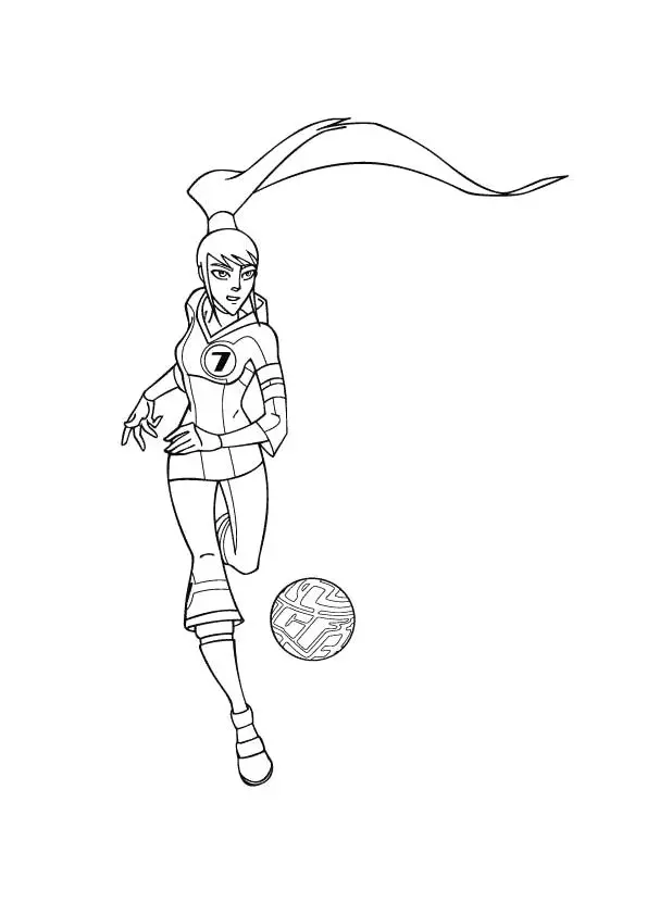 Coloriage Galactik Football