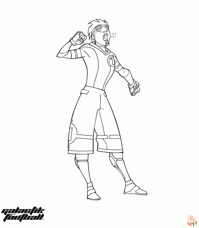 Coloriage Galactik Football