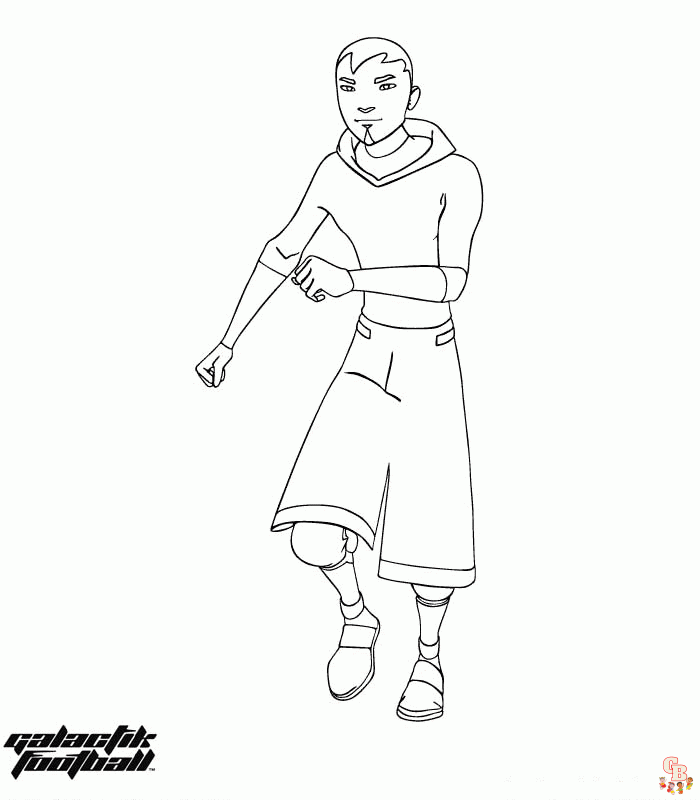 Coloriage Galactik Football