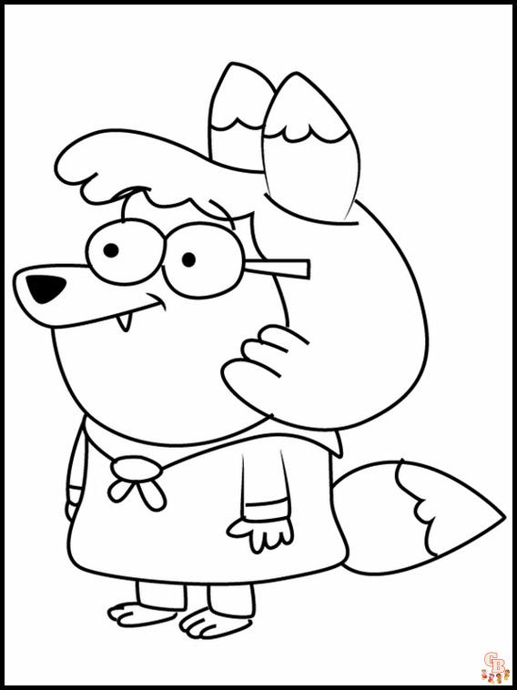 Coloriage Harvey beaks