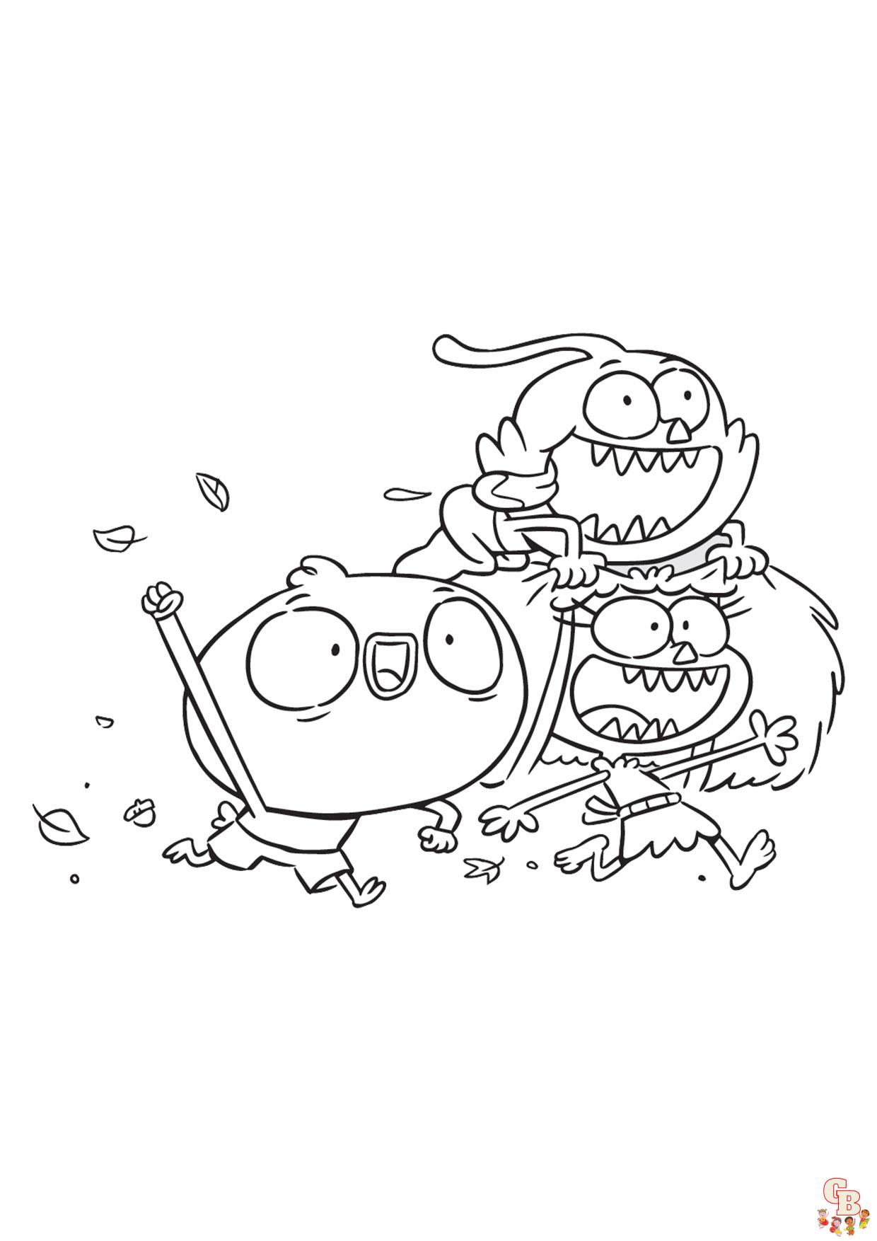 Coloriage Harvey beaks