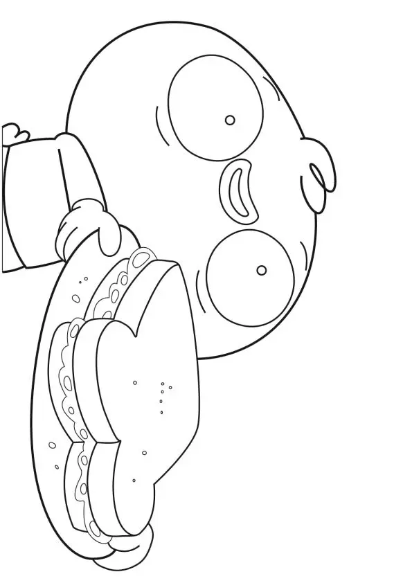 Coloriage Harvey beaks