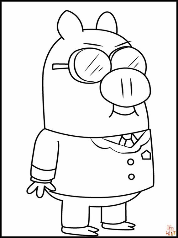 Coloriage Harvey beaks