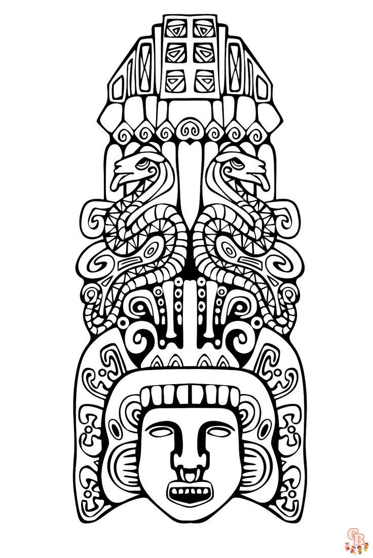 Coloriage Incas