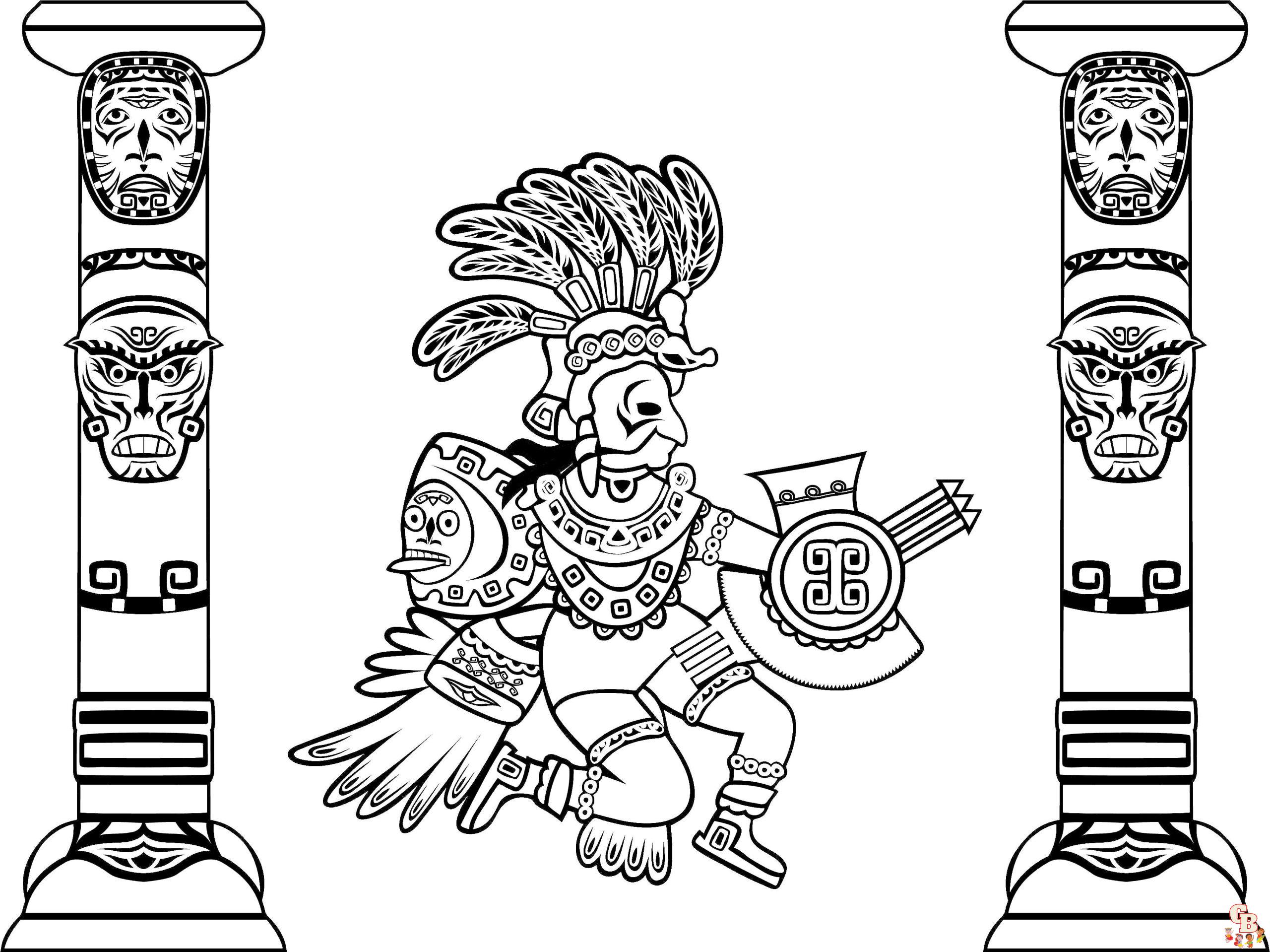 Coloriage Incas