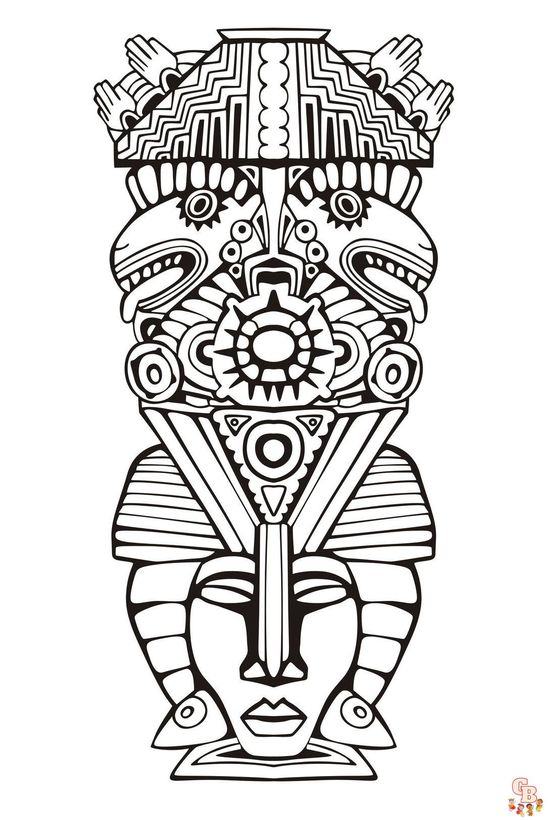 Coloriage Incas