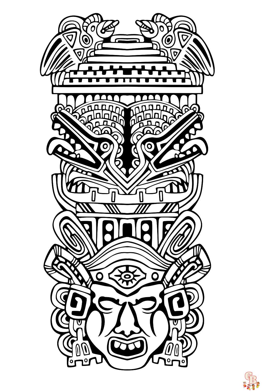 Coloriage Incas