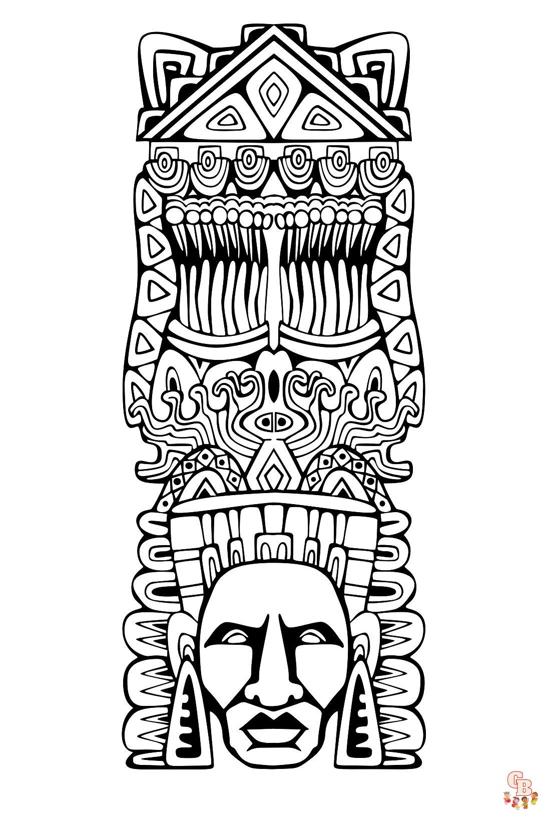 Coloriage Incas