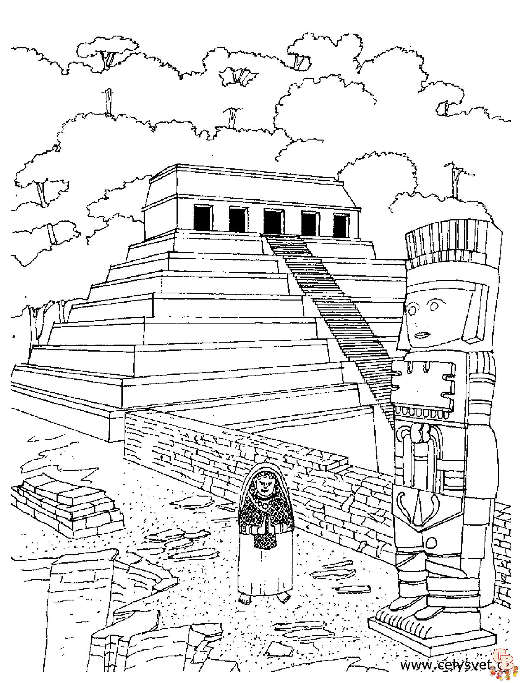 Coloriage Incas