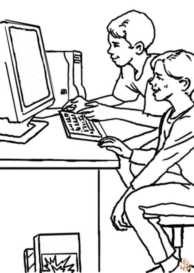 Coloriage Informatique