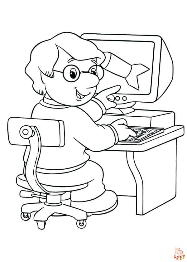 Coloriage Informatique