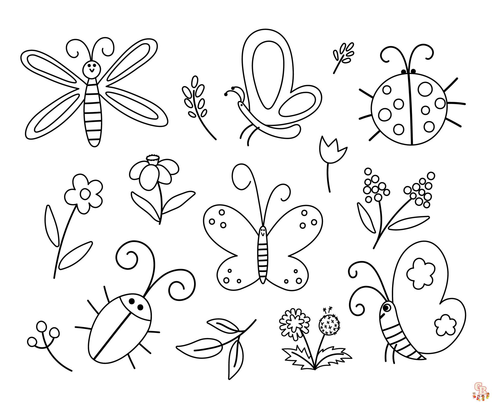 Coloriage Insectes