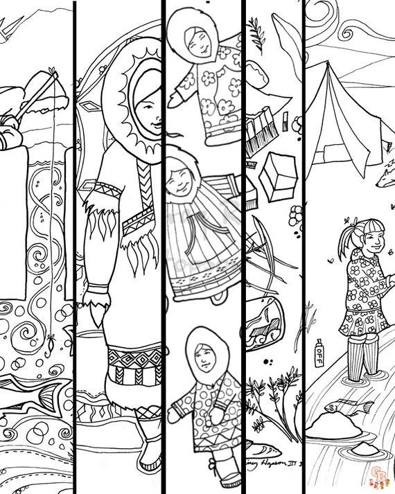 Coloriage Inuits